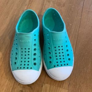Jefferson Native Shoes- Teal Color - Size C9